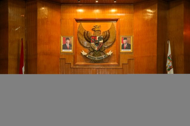 RAPAT PARIPURNA DALAM ACARA PENGUMUMAN PENETAPAN PIMPINAN DPRD DEFINITIF MASA JABATAN 2024-2029